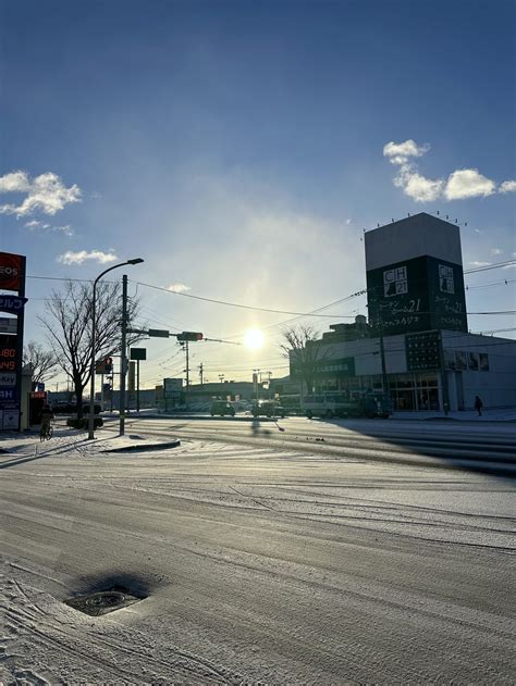 雪道で路面凍結、交通事故に注意│六丁の目接骨院の日報