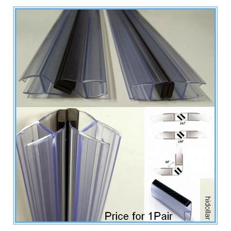 Magnetic Pvc Plastic Shower Screen Door Water Seal Strip Lining M