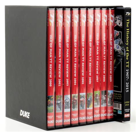 TT REVIEW BOX SET 2000 To 2009 10 DVD BOXSET ISLE OF MAN TT OFFICIAL