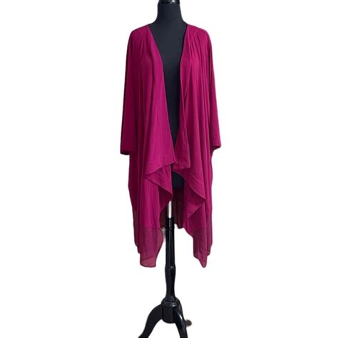 Lane Bryant Tops Nwt Lane Bryant Knit Cardigan Sz 2224 Fuchsia Pink