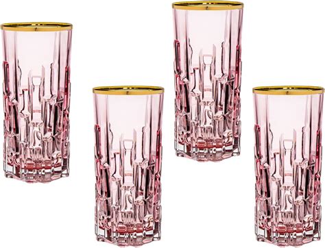 Amazon Godinger Highball Glasses Tall Beverage Glass Cups