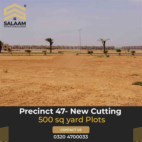 New Cutting Square Yard Plots Precinct Bahria Karachi