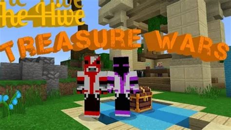 Minecraft PE The Hive Treasure Wars YouTube