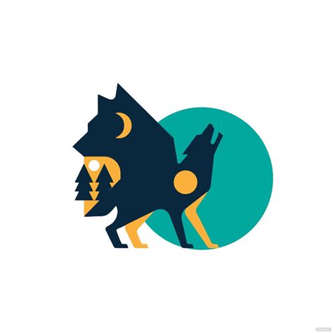 simple wolf vector  illustrator svg jpg eps png
