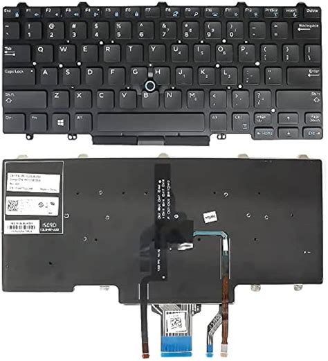 Nk R Us English Keyboard Backlit For Dell Latitude E