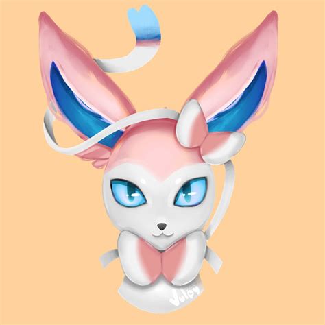 Fanart Sylveon Bust By Thevulpy On Deviantart