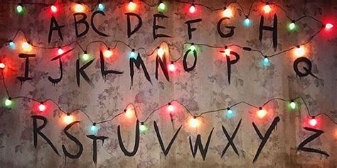 Stranger Things Alphabet Lights Inspired Flexible