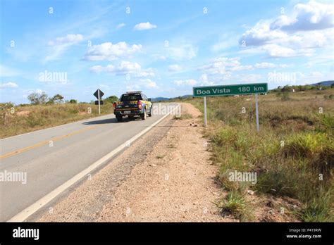 Rodovia Br Que Da Acesso A Fronteira Brasil Venezuela E Passa Pelo