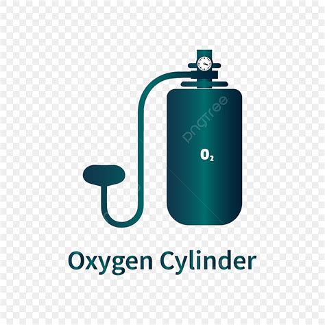 Gambar Desain Oksigen Vektor Warna Warni Desain Png Oksigen Cylinder