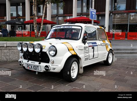 Mini Rally Car Stock Photo - Alamy