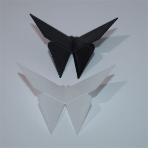 3D Printable origami butterfly by galbleier