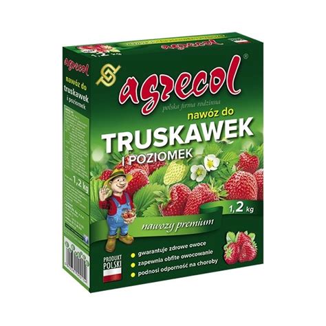 Nawóz do truskawek i poziomek 1 2kg Agrecol