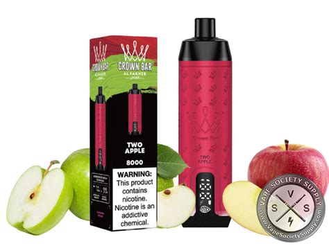 Al Fakher Crown Bar Disposable Vape Device 8000 Puffs
