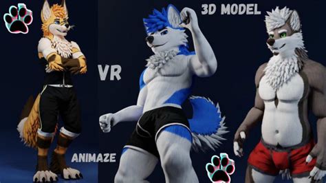 Do Vrchat Avatar 3d Model Furry Avatar Vrc Furry Nsfw Fursona For Vr