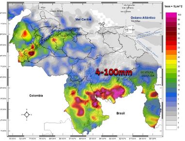 Inameh Prev Lluvias De Intensidad Variable Y Actividad El Ctrica En