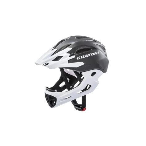 Cratoni C Maniac Freeride Czarny Bia Y Mat Kask Electofun