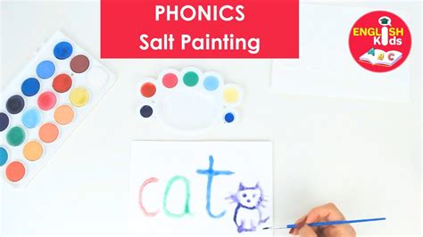 Phonics With Salt Painting Blending Sounds For Reading CVC Words