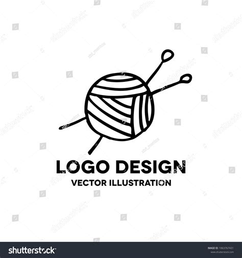 Ball Yarn Doodle Icon Stock Vector Royalty Free 1063767431 Shutterstock