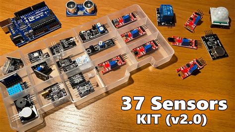 NEW 37 Sensor KIT By Elegoo UNBOXING TEST YouTube