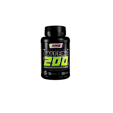 Caffeine 200mg 30 Capsulas Star Nutrition CBDeportes