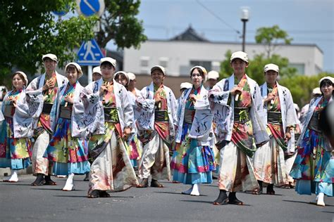 ほろろ一座1 斐川だんだんよさこい祭 ！ 2023年 7月29日 めぐる季節と共に、気ままな散策Ⅴ