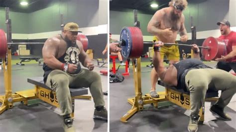 Powerlifter Julius Maddox Hits Huge Raw Bench Press PR Of 361 Kg 796