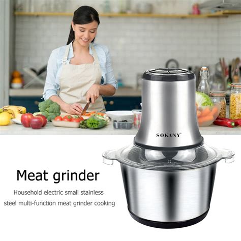 Stainless Steel Electric Chopper Meat Grinder Minc Grandado