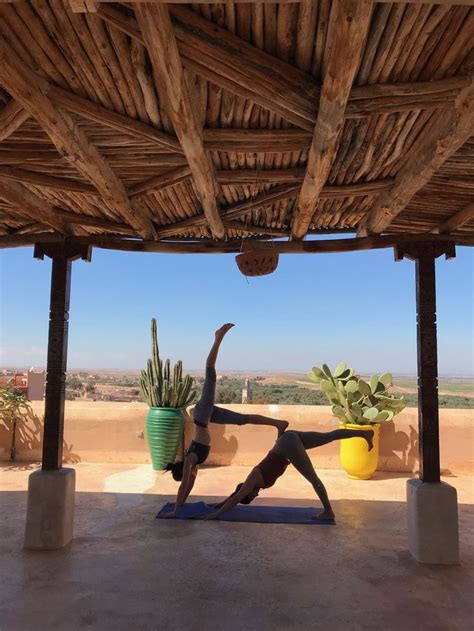 Partner Yoga Play In Morocco Yoga Retreat With Sparkling Yoga