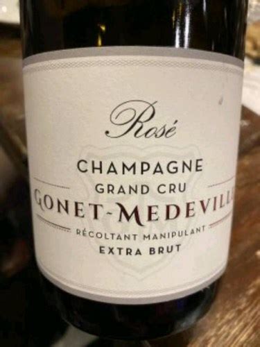 Gonet Médeville Extra Brut Rosé Champagne Grand Cru Vivino US