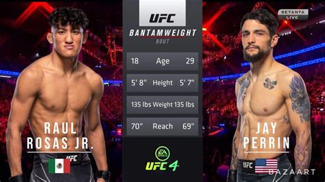 RAUL ROSAS JR VS JAY PERRIN FULL FIGHT UFC 282 YouTube