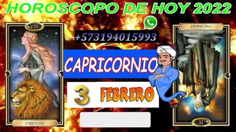 Capricornio Hoy 💙 Horóscopo Capricornio De Hoy ♑ Jueves 3 De Febrero De