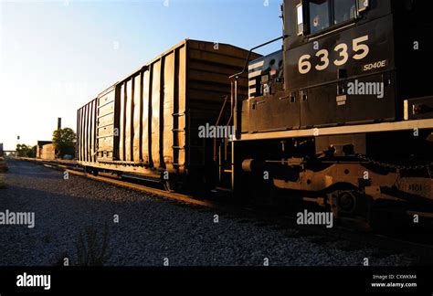 A Norfolk Southern locomotive Stock Photo - Alamy