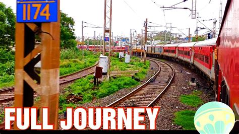 Mumbai To Udaipur Full Journey Udaipur City Sf Express Bdts