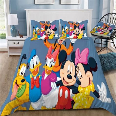 Disney Mickey Mouse 31 3d Customized Duvet Cover Bedding Sets Mickey