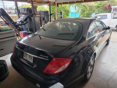 Black 2009 Mercedes Benz Cl550 V8 Automatic For Sale Mercedescarplace