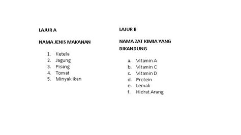 Contoh Soal Menjodohkan Ujian