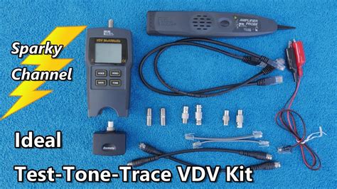 IDEAL Test Tone Trace VDV Kit 33 866 Review And Demonstration YouTube