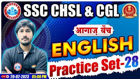 Ssc Chsl English Class Ssc Chsl Practice Set English Class By Vipin