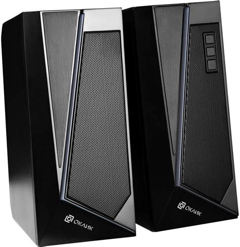 Купить Звуковые карты для колонки Oklick OK-125, 2.0, черный в интернет ...