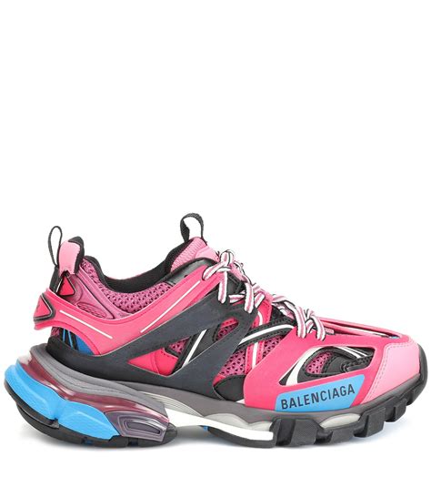 Pink And Blue Balenciaga Shoes Catalog Sale