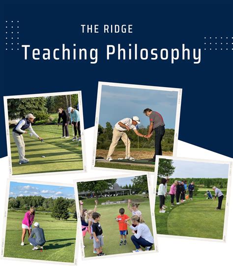 Teaching Philosophy The Ridge Golf Club