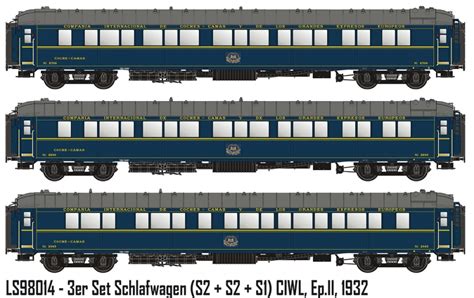 Modellbahn Scheierlein Ls Models Tlg Set Schlafwagen S S