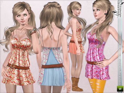 The Sims Resource Bohemian Rhapsody Dress