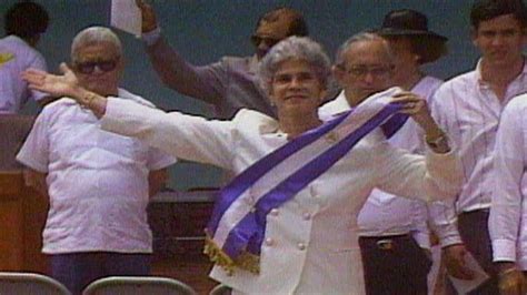 April 25, 1990: Violeta Chamorro Is Nicaragua's First Female President ...