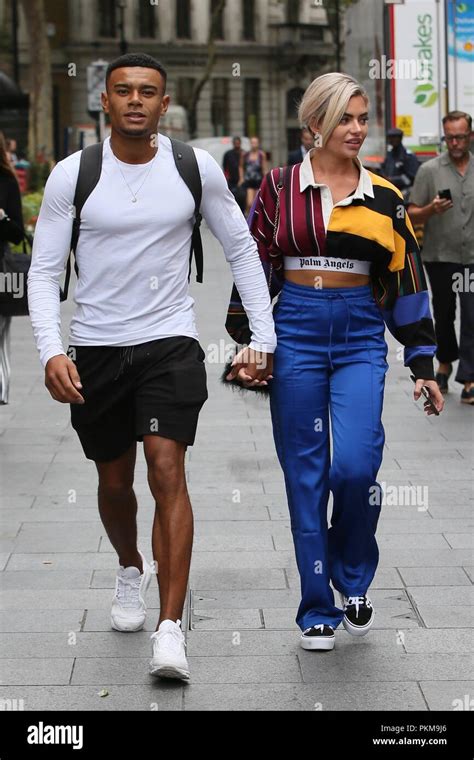 Love Islands Wes Nelson And Megan Barton Hanson Seen Arriving At Global