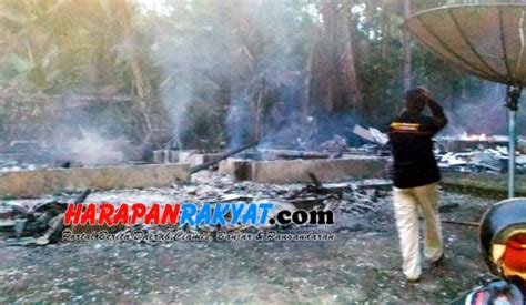 Geger Dua Rumah Di Pangandaran Ludes Dilahap Si Jago Merah