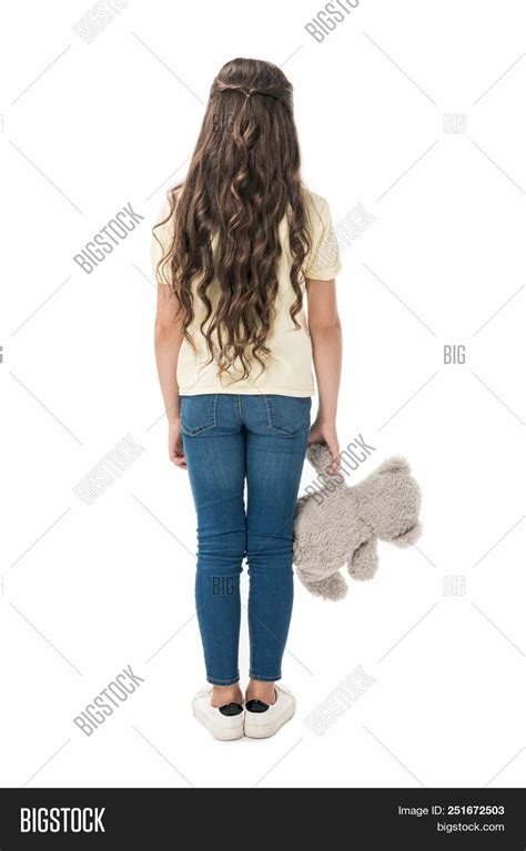 Back View Little Kid Image And Photo Free Trial Bigstock