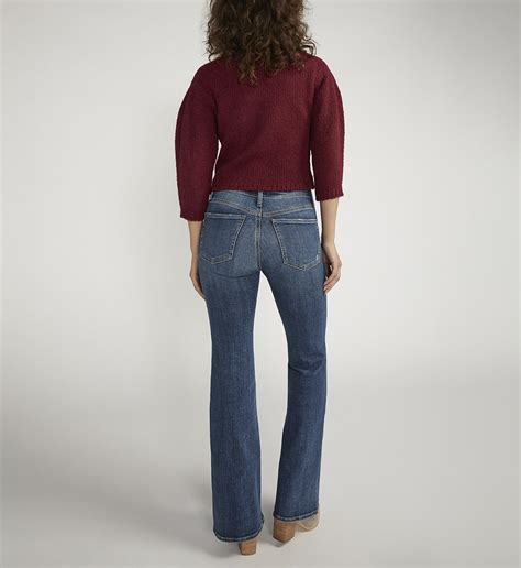 Buy Most Wanted Mid Rise Flare Jeans for USD 39.00 | Silver Jeans US New