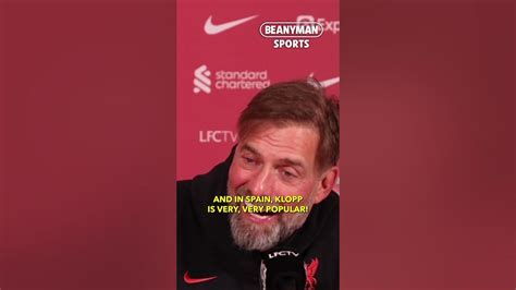 Somebody Told You I Speak Spanish 😂 Funny Moment Jurgen Klopp Is Confused By A Spanish