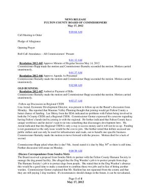 Fillable Online Fulton County Board Of Commissioners Public Notices